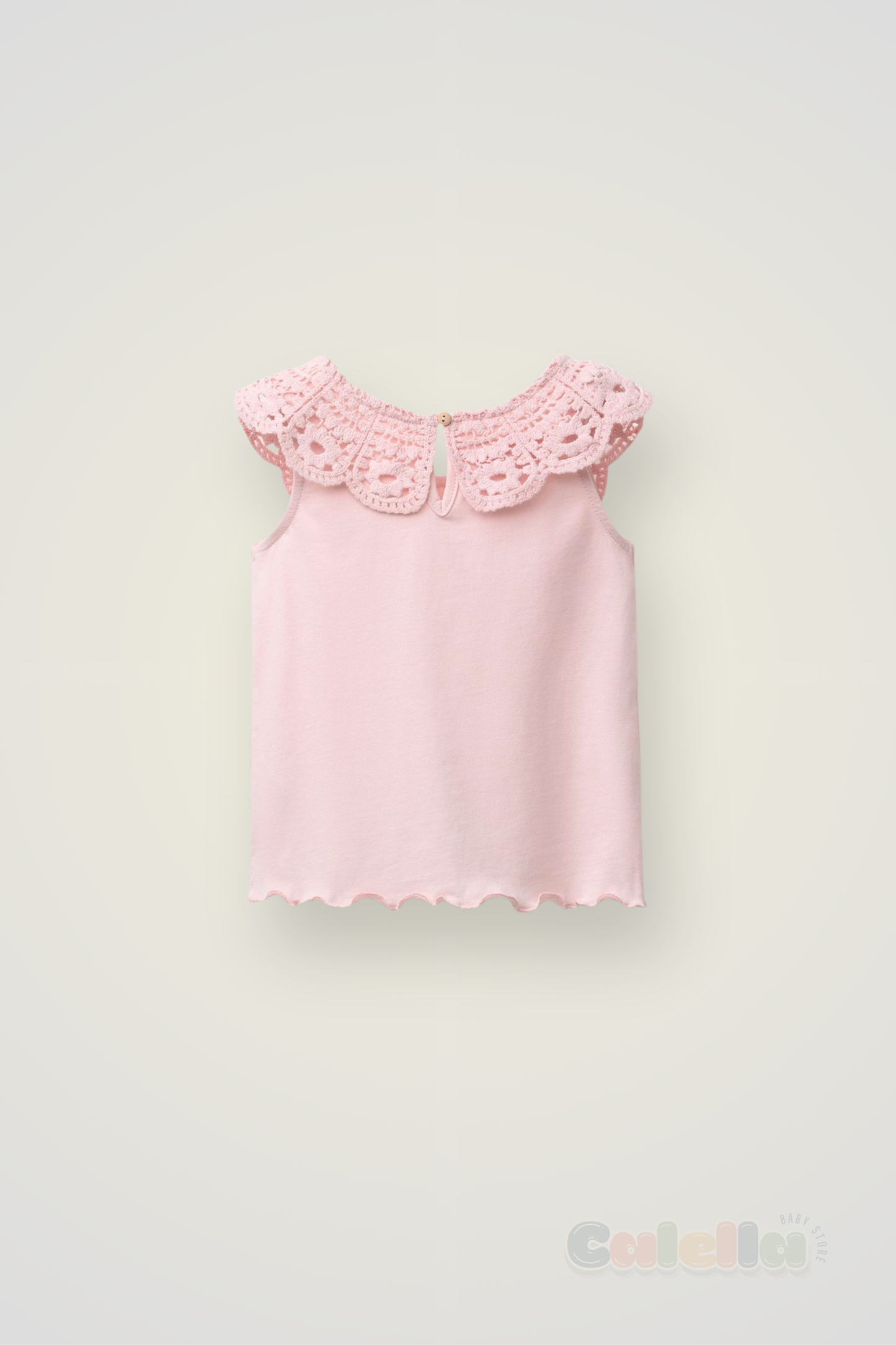 Blusita Cuello Crochet