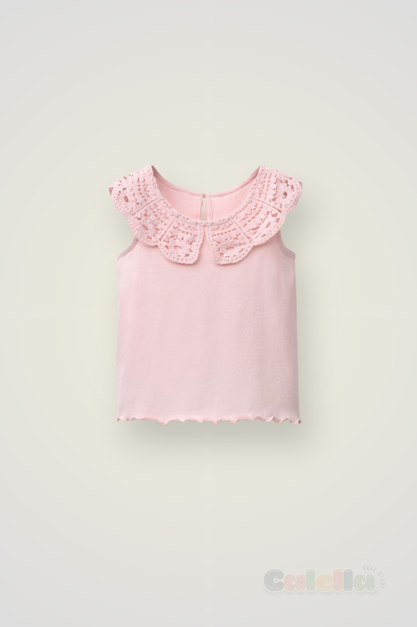 Blusita Cuello Crochet