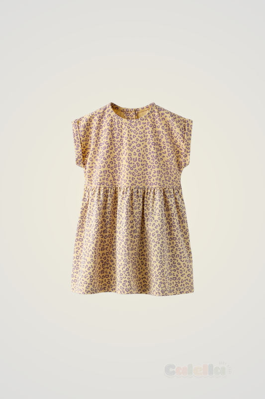 Vestidito Animal Print Amarillo
