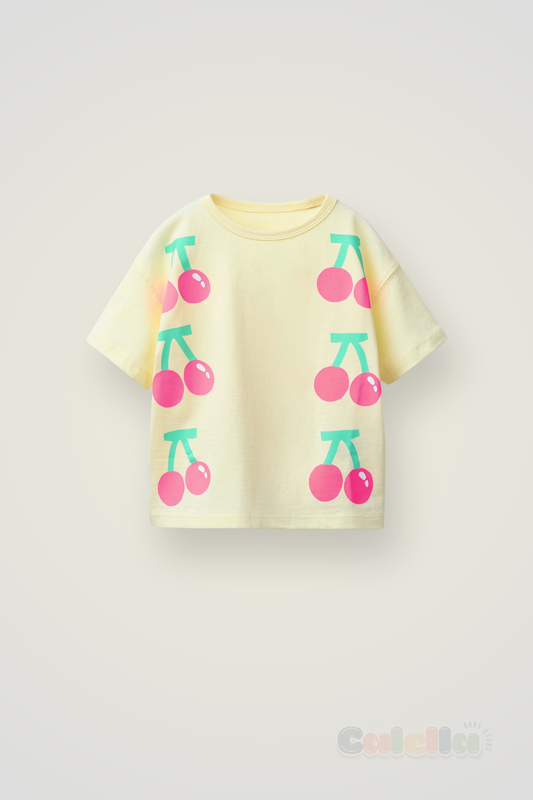 Franelita Estampado Cerezas