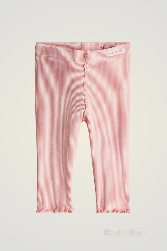 Leggings tela acanalada