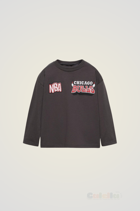 Franela manga larga Chicago Bulls