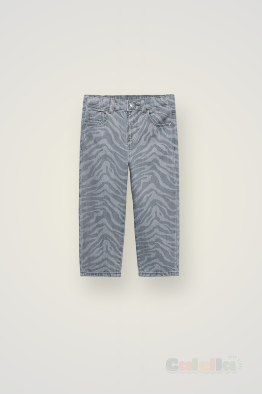 Pantalón Jeans Animal Print