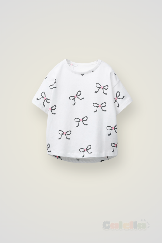 Franelita Estampado de lazos